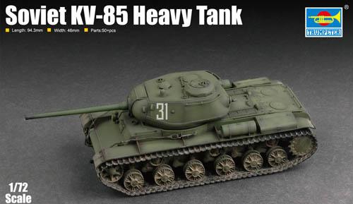 TRUMPETER SOVIET KV-85 HEAVY TNK 1/72