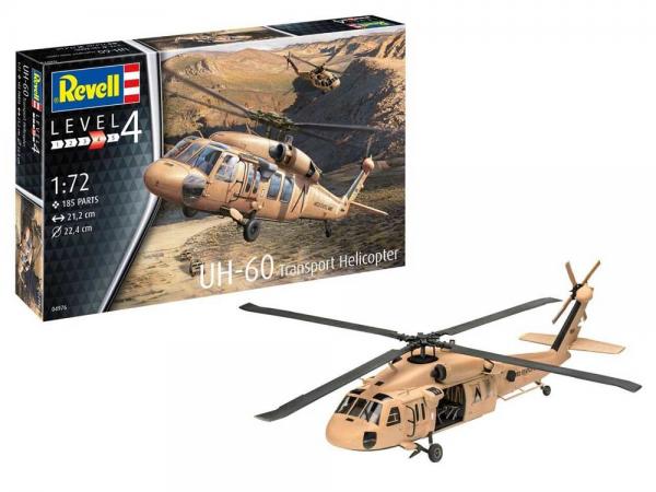 REVELL UH-60 TRANSPORT HELI. 1/72 disc