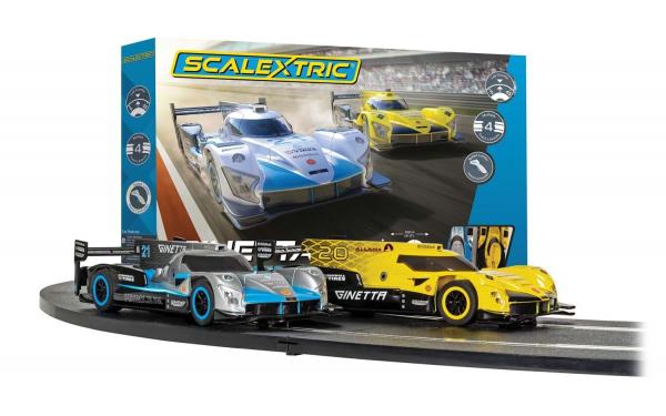 SCALEXTRIC GINETTA RACERS SET