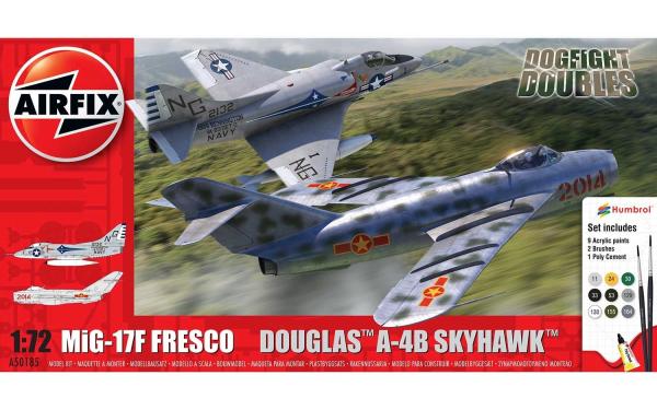 AIRFIX MIG 17F FRESCO + DOUGLAS A-4B