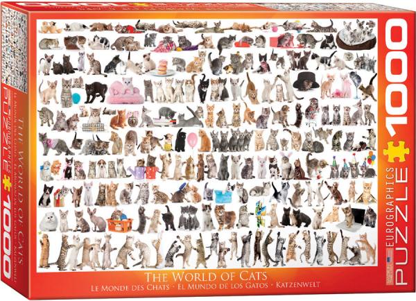 EUROGRAPHICS WORLD OF CATS 1000 pce