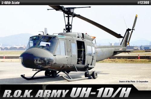 ACADEMY 1/48 UH-1H ROK HELICOPTER