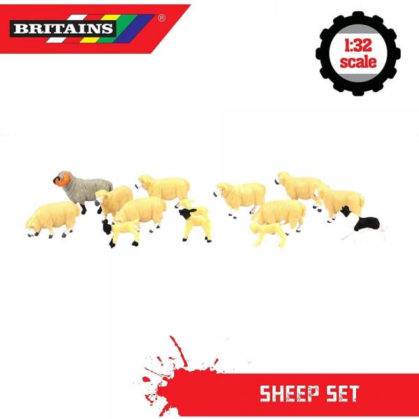 BRITAINS SHEEP SET 1/32