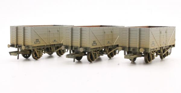 OXFORD BR WEATHERED WAGONS X 3