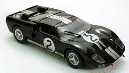 EAGLES RACE FORD GT40 \'66 BLACK #2 1/18