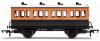 HORNBY LSWR 4W COACH 1ST