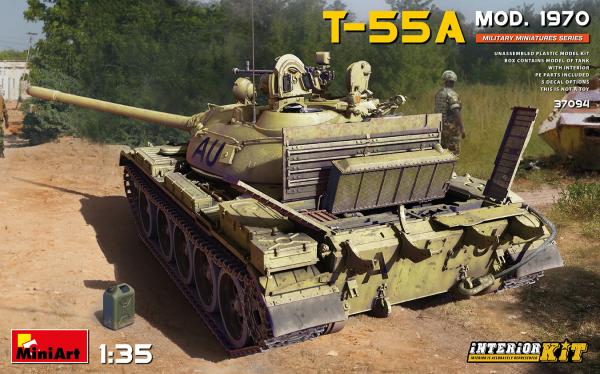 MINIART T-55A \'70 INTERIOR KIT 1/35