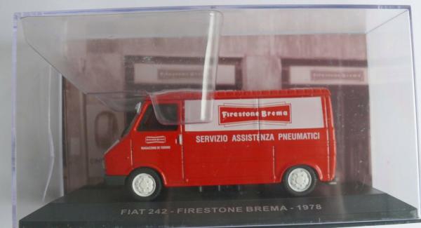 1/43 1978 FIAT 242 FIRESTONE BREMA RED