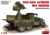 MINIART 1/35 GAZ-AAA QUAD M4 MAXIM