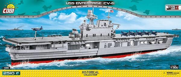COBI USS ENTERPRISE CV-6 (2510 PCE)