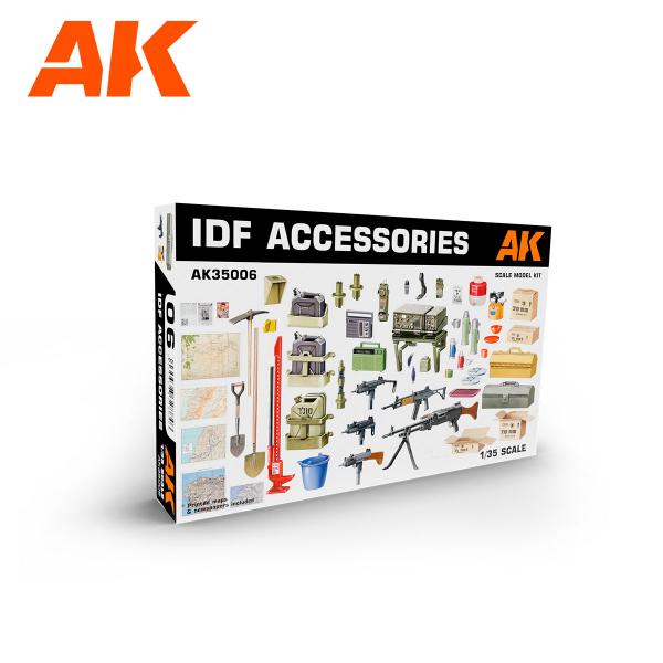 AK 1/35 IDF ACCESSORIES