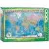 EUROGRAPHICS MAP OF THE WORLD 1000PC