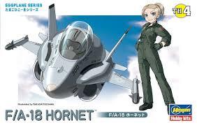 HASEGAWA EGG PLANE F/A-18 HORNET