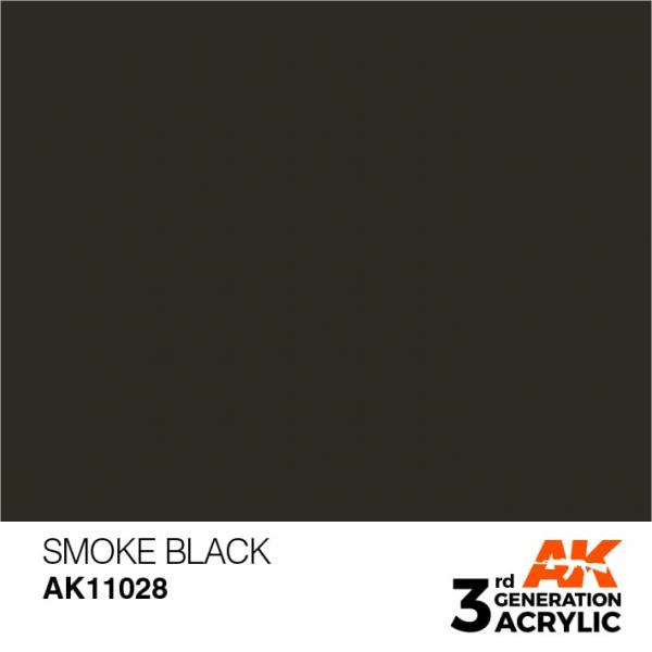 AK 3RD GEN. SMOKE BLACK PAINT 17ML