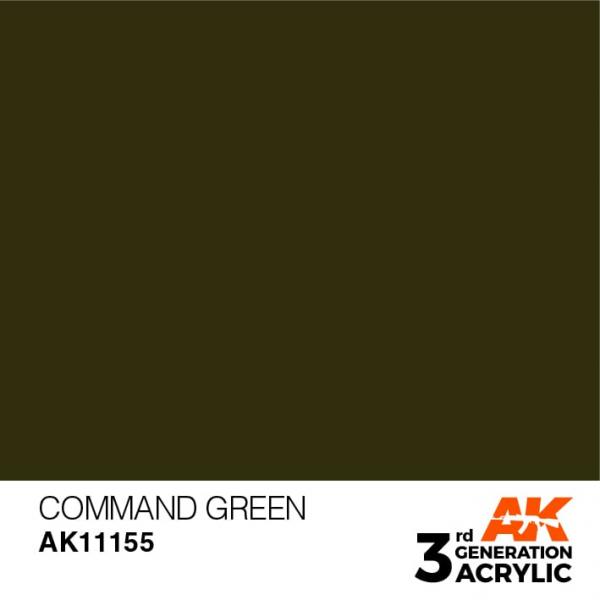 AK 3RD GEN COMMAND GREEN 17ML