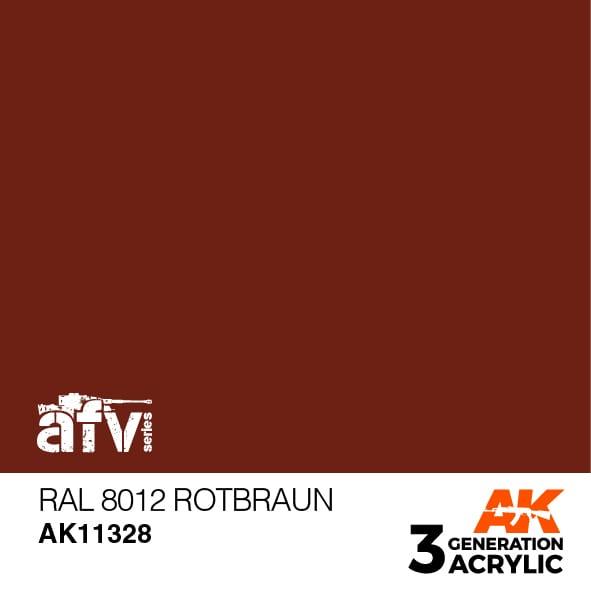 AK 3RD GEN RAL8012 ROTBRAUN